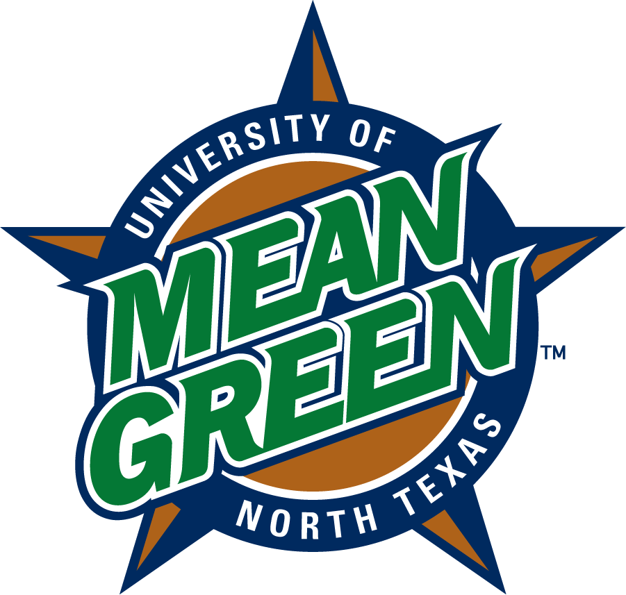 North Texas Mean Green 1995-2005 Secondary Logo v3 diy DTF decal sticker